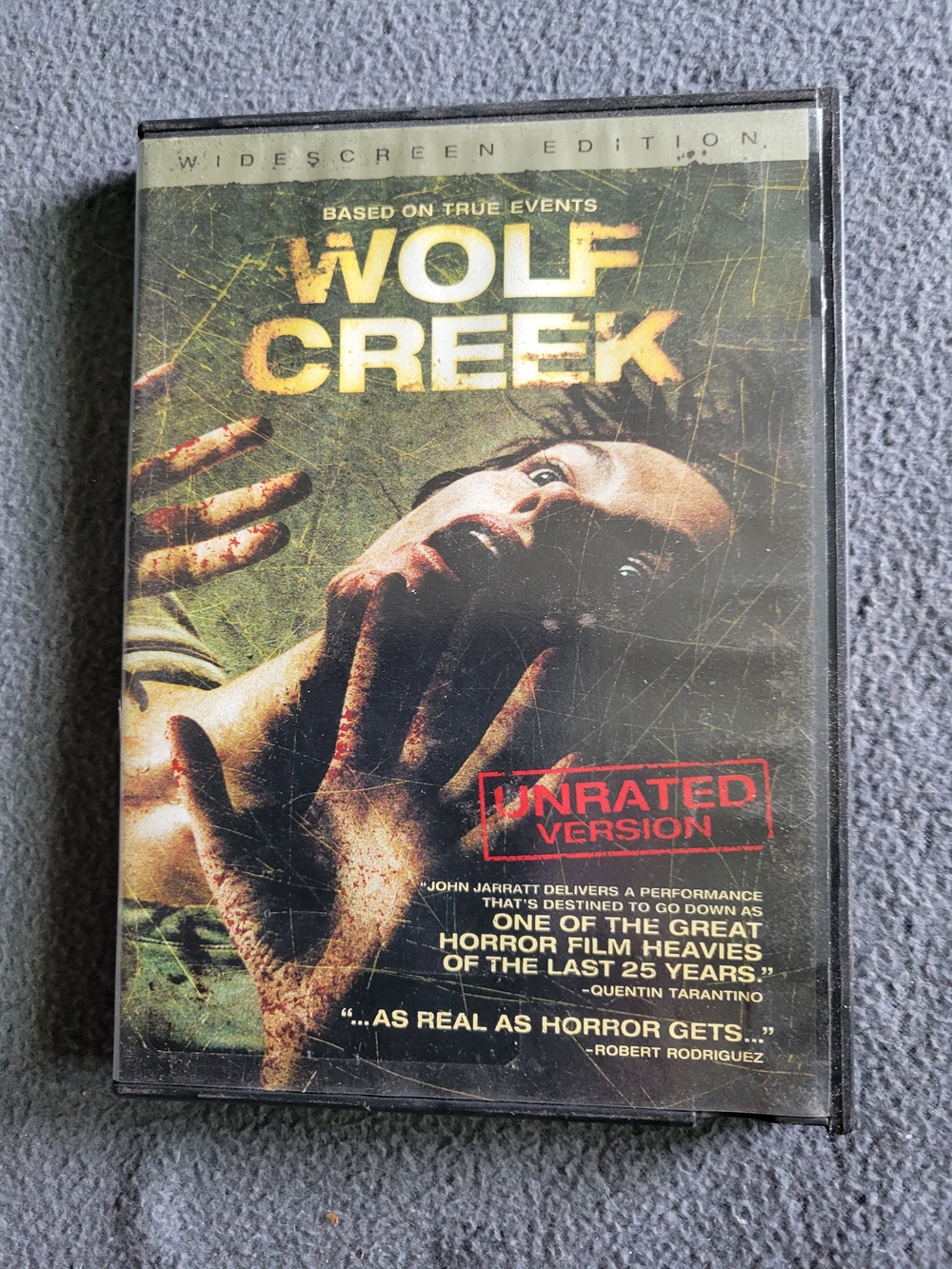 Wolf Creek Unrated Version DVD